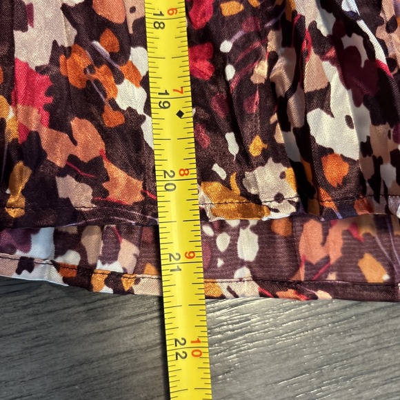 Vtg Moda International Womens Babydoll Tank Top Size M Floral Velvet Trim Y2K - Picture 8 of 8